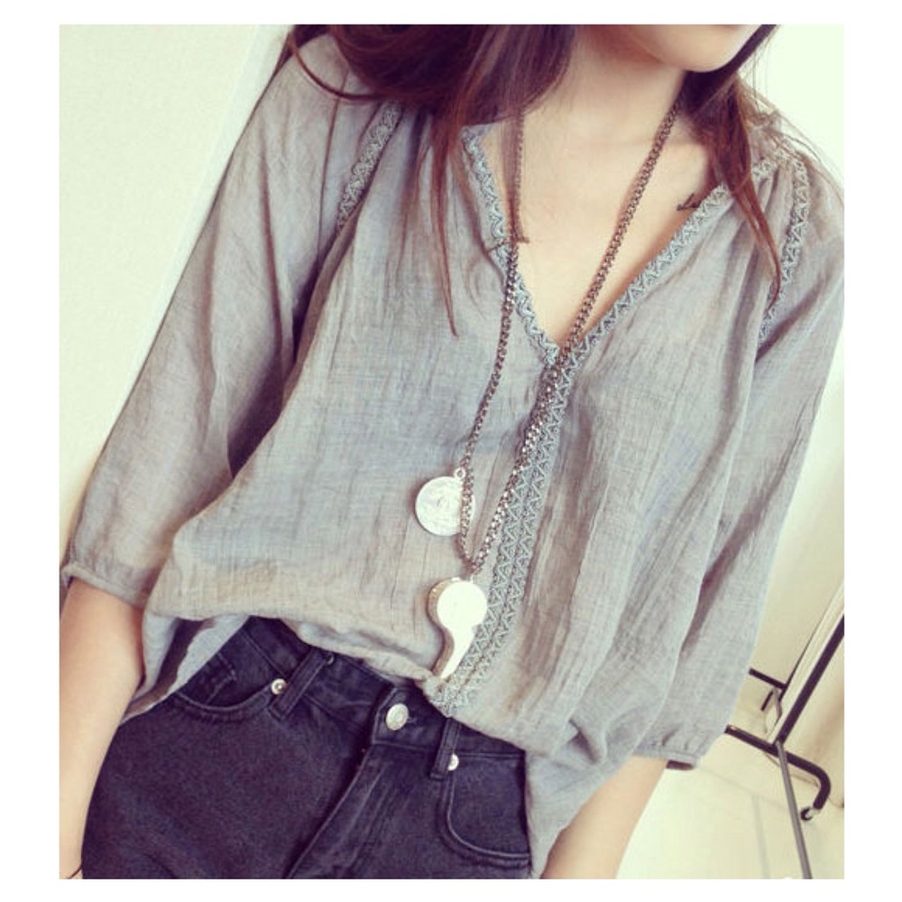 Cute sheer blouse